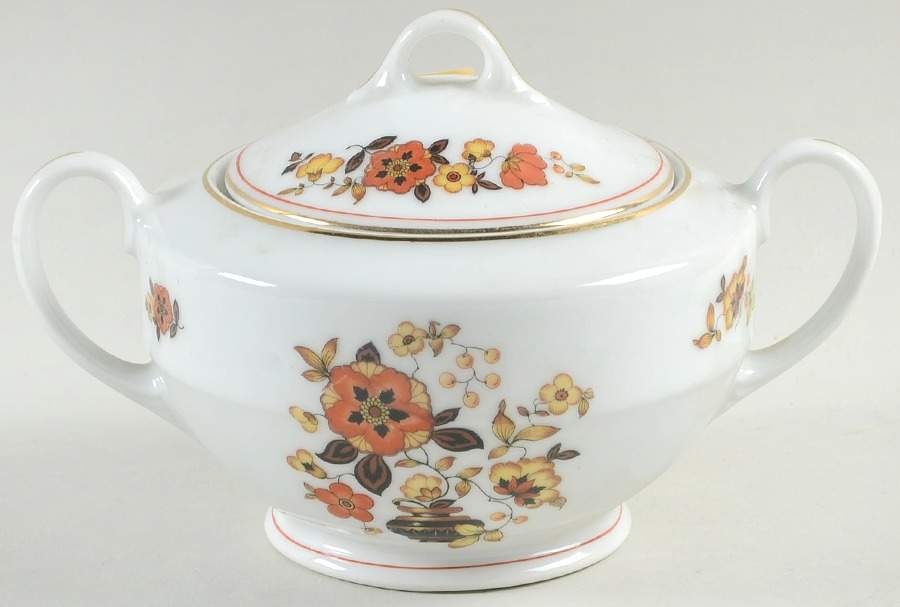 9551 Sugar Bowl & Lid by Czechia-Czechoslovakia-1