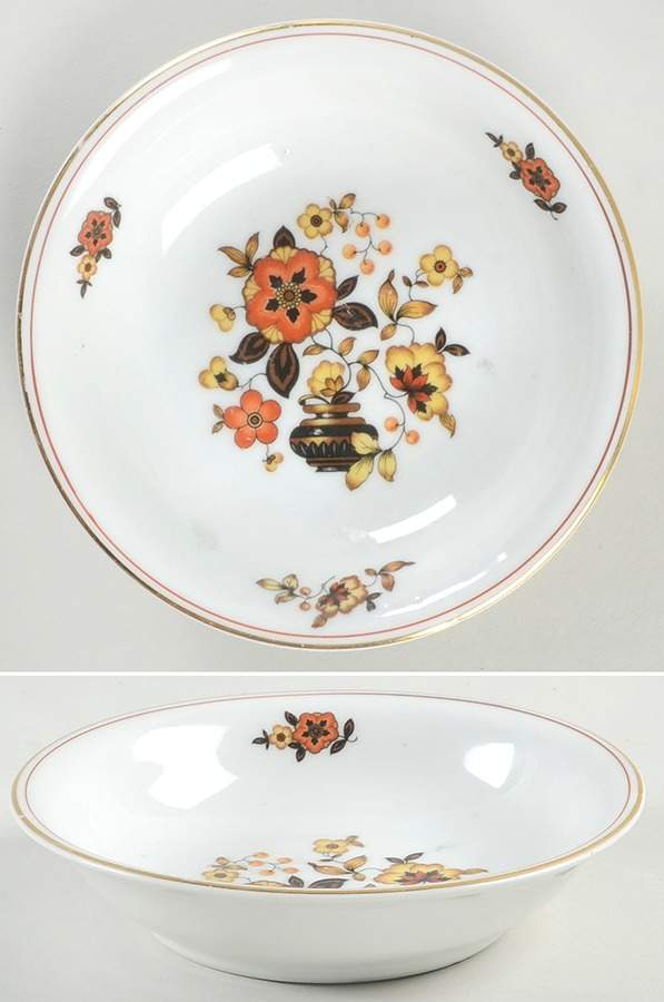 9551 Fruit/Dessert (Sauce) Bowl by Czechia-Czechoslovakia-1