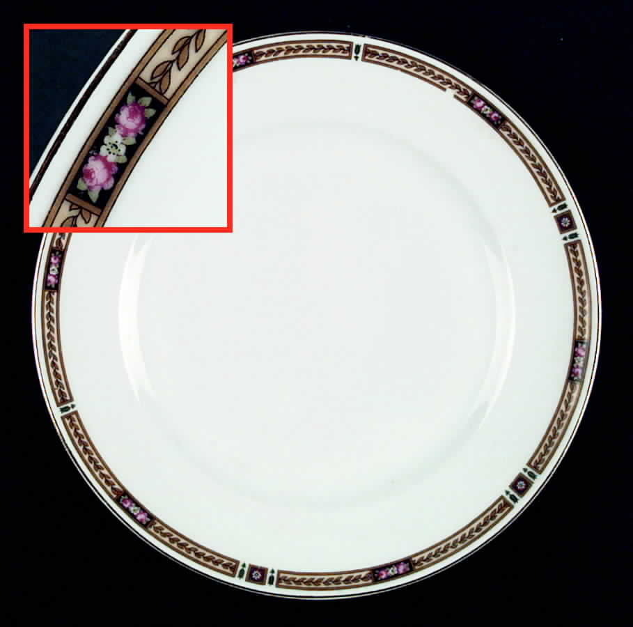 CZE33 Luncheon Plate by Czechia-Czechoslovakia-1