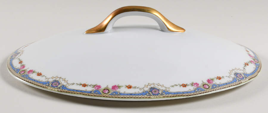 PUN31 Lid for Oval Vegetable by Porcelain Union-1