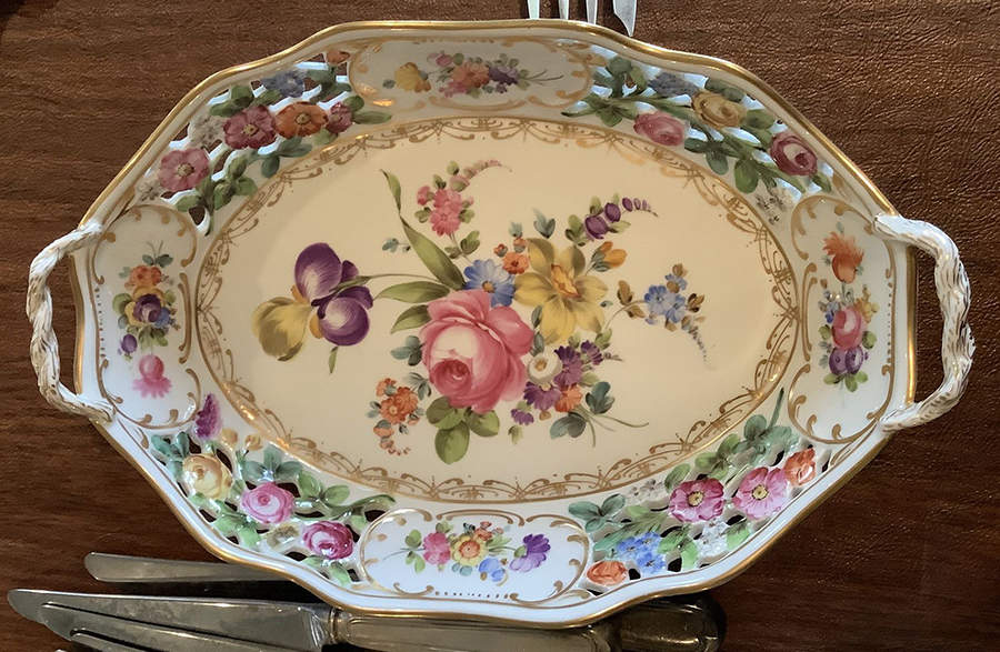 C6T1 10" Oval Handled Bowl by Carl Thieme-1