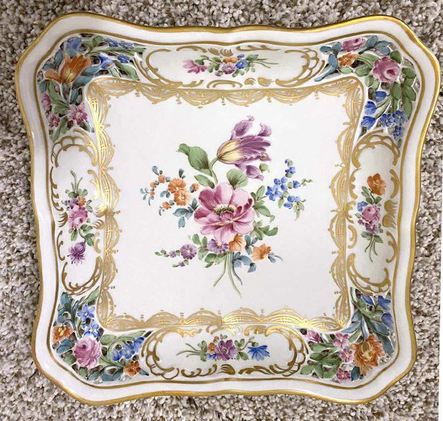 C6T1 8" Square Vegetable Bowl by Carl Thieme-1