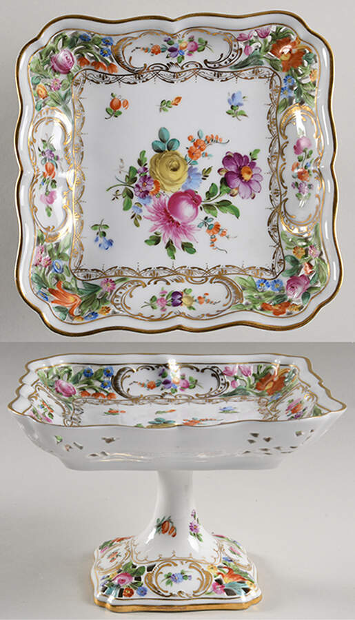 C6T1 Square Compote (Height X Width) by Carl Thieme-1