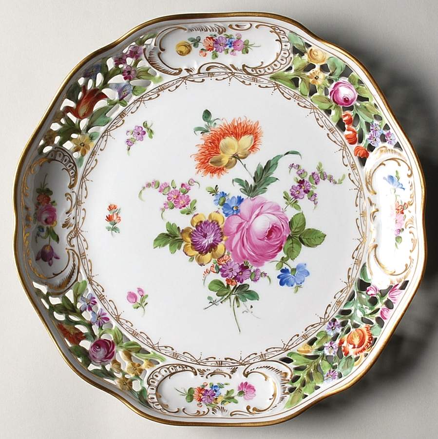 C6T1 9" Pierced Round Shallow Bowl by Carl Thieme-1