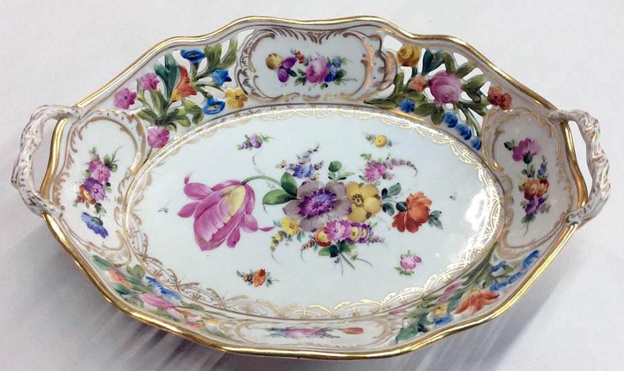 C6T1 9" Oval Handled Bowl by Carl Thieme-1
