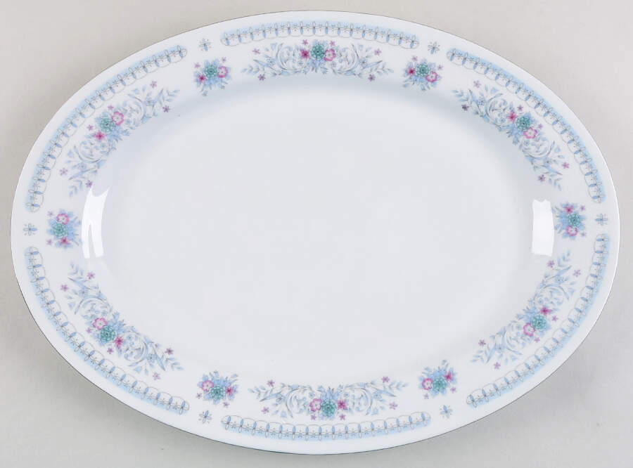 Celeste 14" Oval Serving Platter by Cielo-1