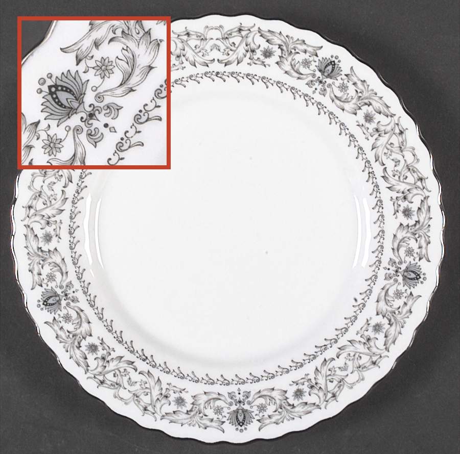 CX123 Salad Plate by China (Made in China)-1