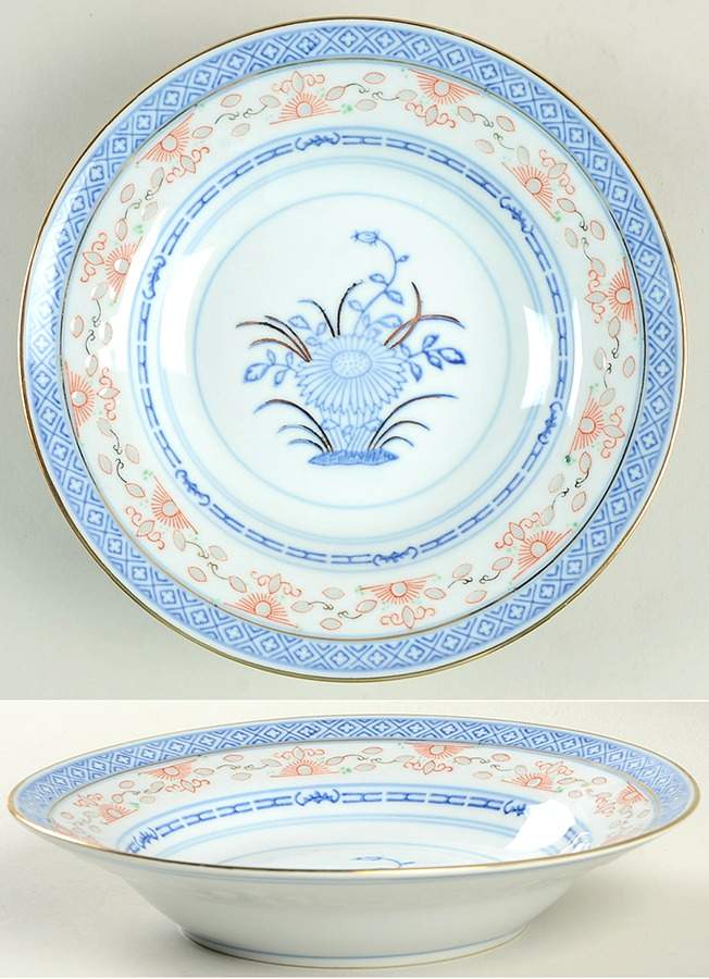 CX61 Rim Soup Bowl by China (Made in China)-1