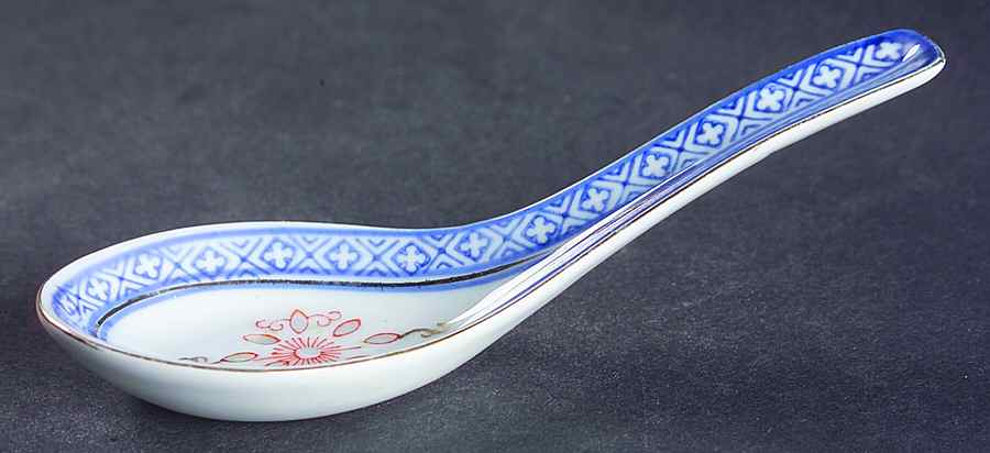 CX61 Chinese Teaspoon by China (Made in China)-1