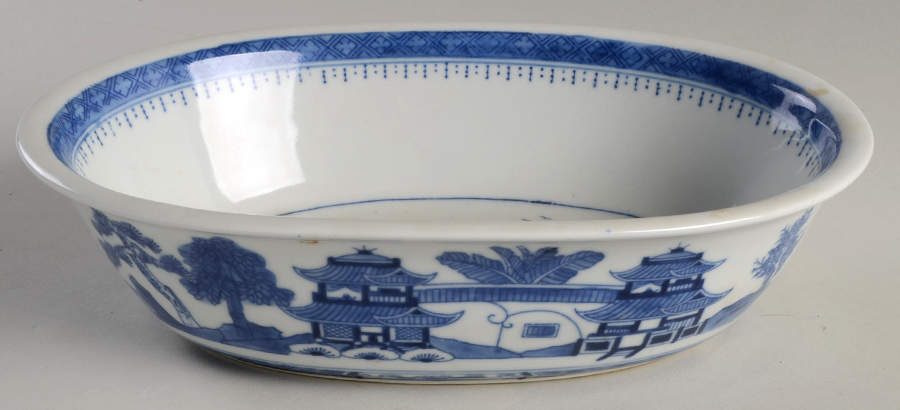 CX64 10" Oval Vegetable Bowl by China (Made in China)-1