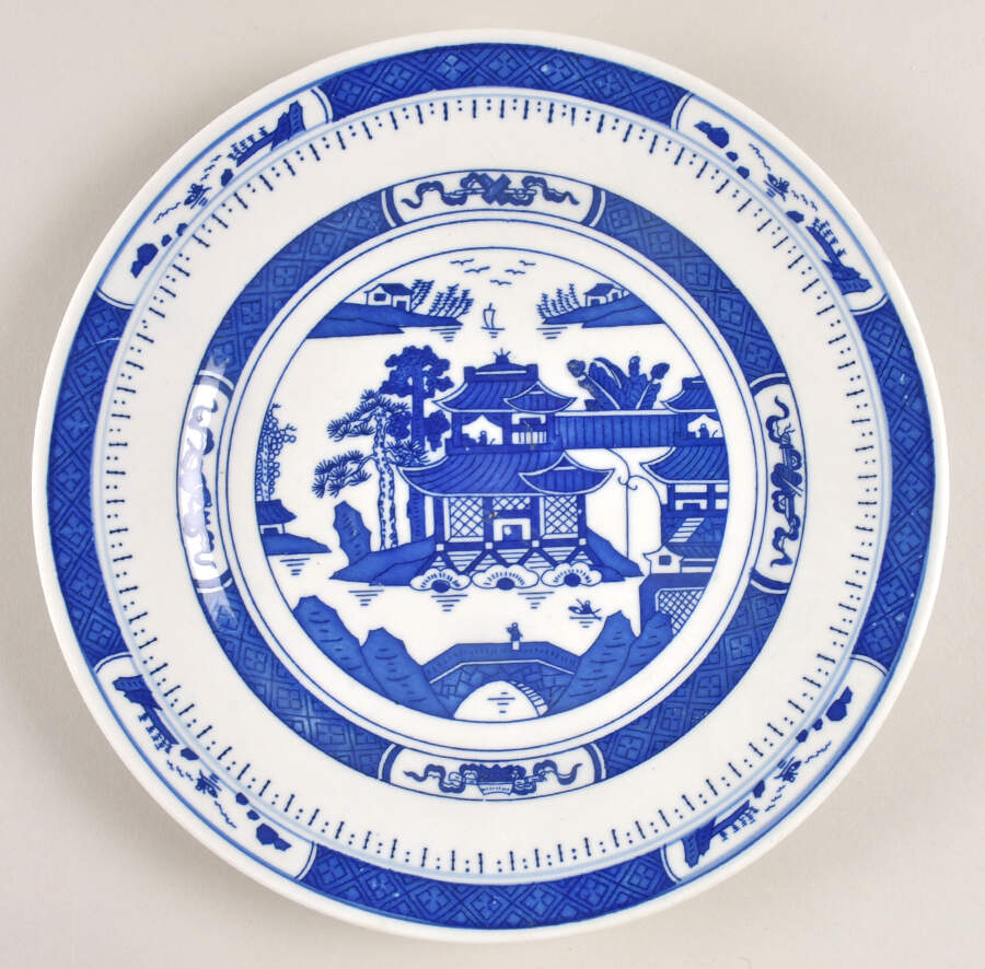 CX64 Luncheon Plate by China (Made in China)-1