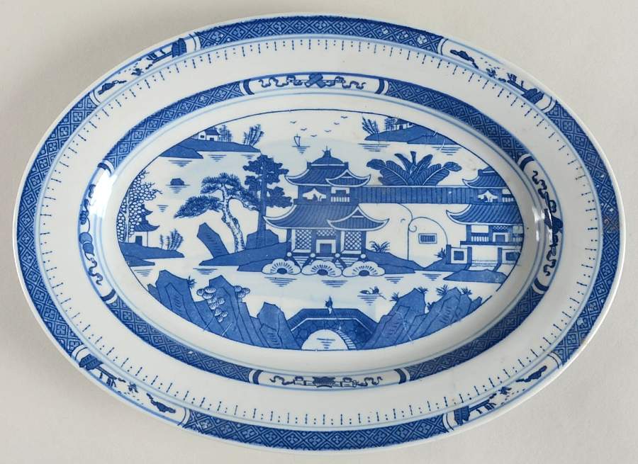 CX64 12" Oval Serving Platter by China (Made in China)-1
