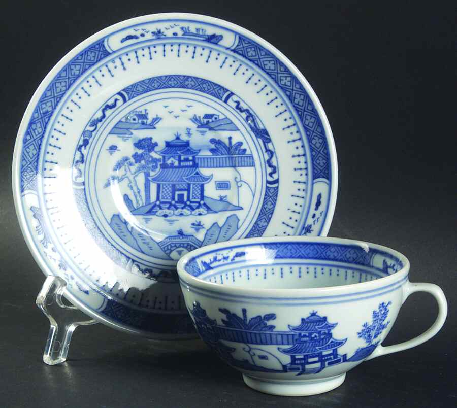 CX64 Flat Cup & Saucer Set by China (Made in China)-1