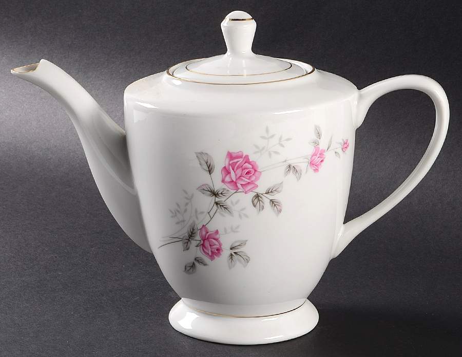 Victoriana Rose Teapot & Lid by China (Made in China)-1
