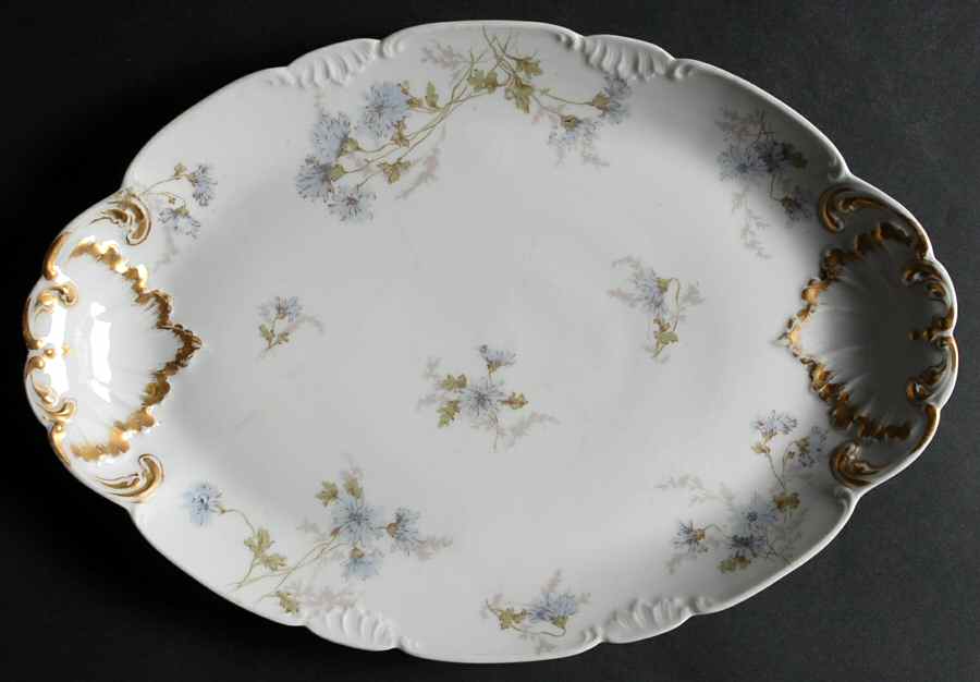 Schleiger 378b 13" Oval Serving Platter by Charles Field Haviland-1