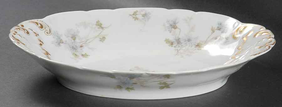 Schleiger 378b 10" Oval Vegetable Bowl by Charles Field Haviland-1