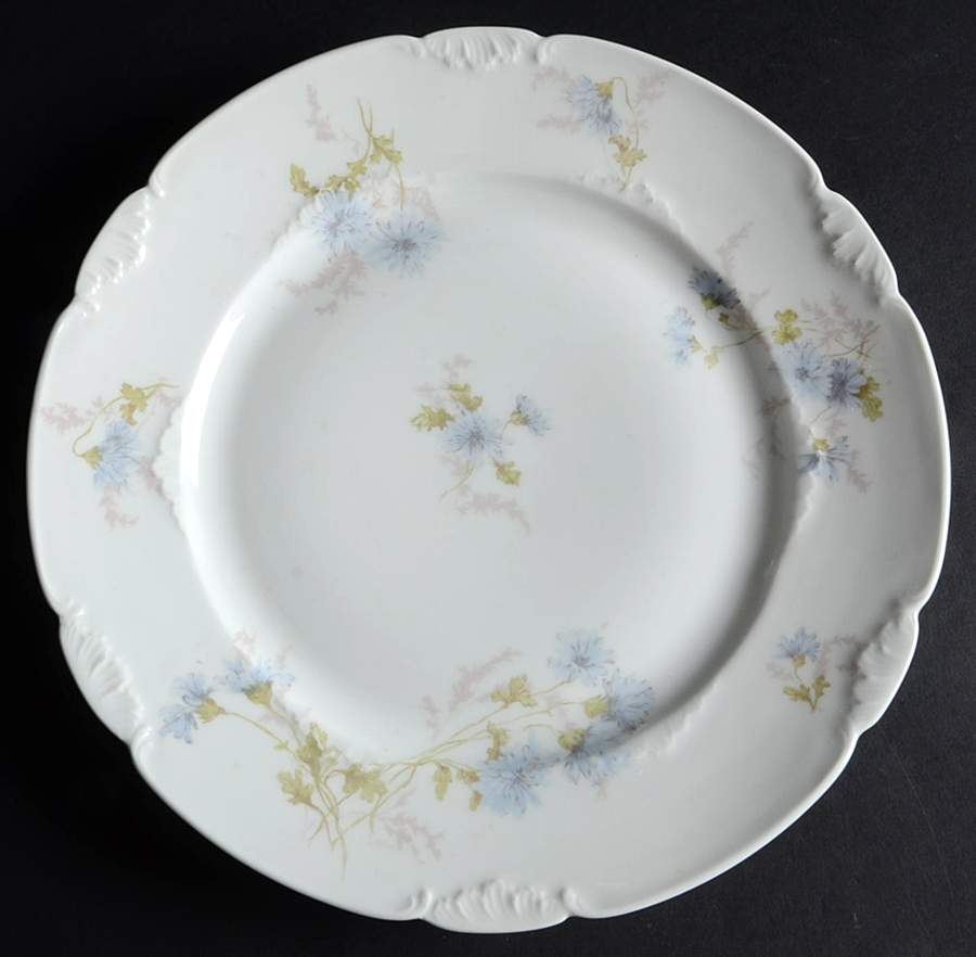 Schleiger 378b Dinner Plate by Charles Field Haviland-1