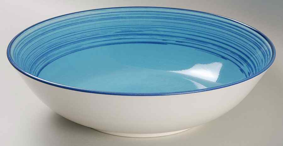 Azul  9" Round Vegetable Bowl by Colortone-Japan-1
