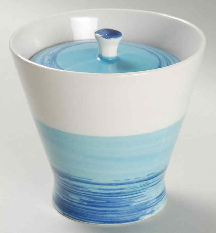 Azul  Sugar Bowl & Lid by Colortone-Japan-1