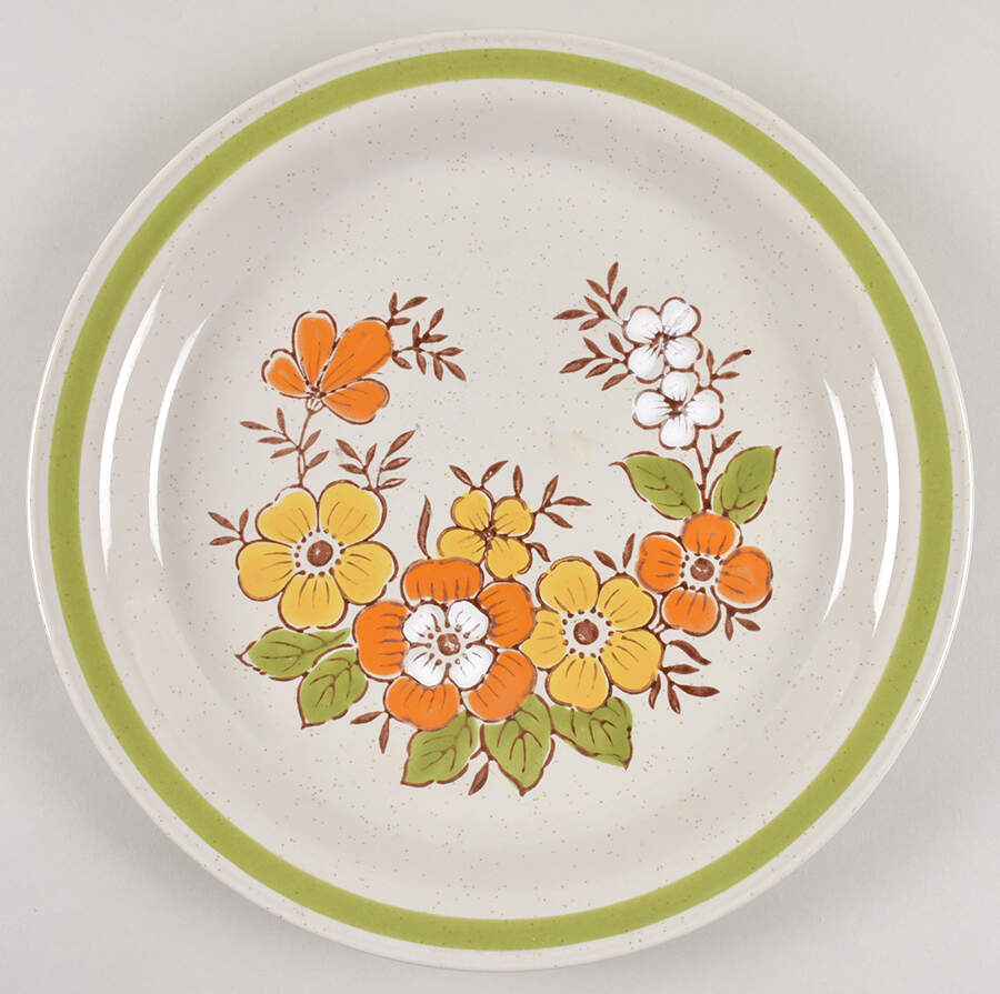 Spring Garden 12" Chop Plate (Round Platter) by Country Casual-1