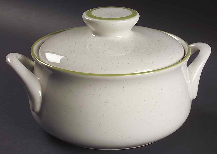Spring Garden Round Covered Vegetable by Country Casual-1