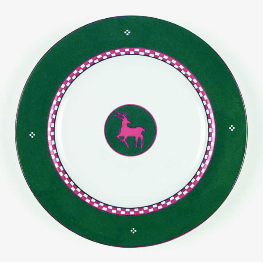Northwoods Salad Plate by CI Moore-1