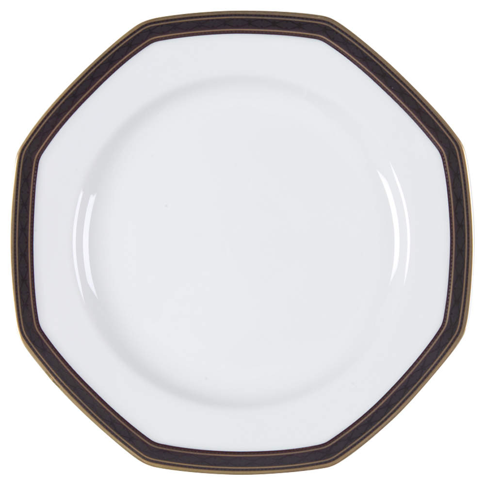 Black Dress Salad Plate by Christopher Stuart-1