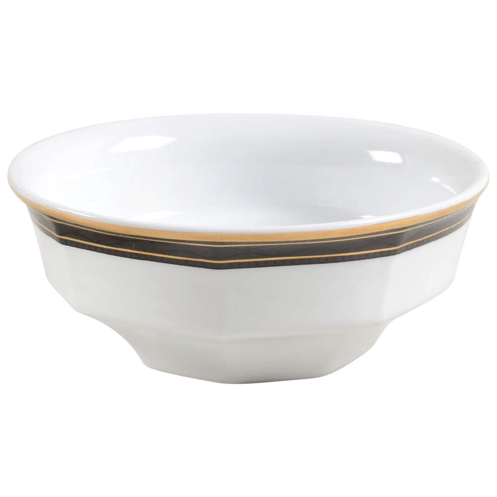 Black Dress Fruit/Dessert (Sauce) Bowl by Christopher Stuart-1
