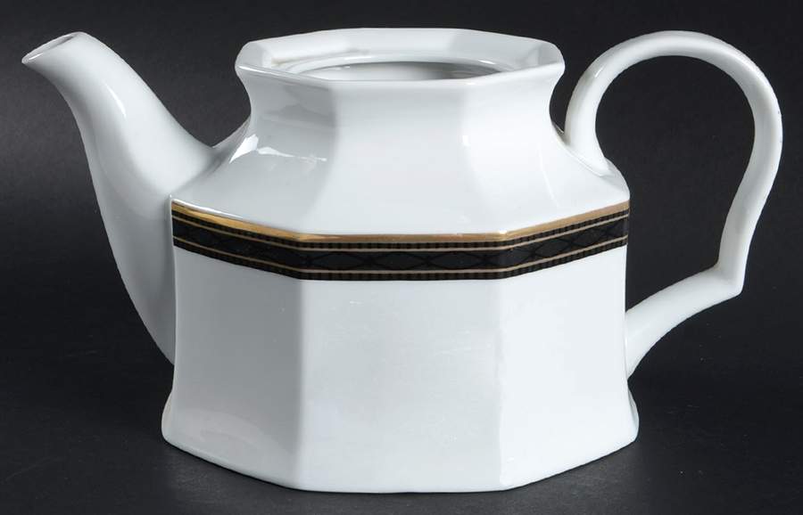 Black Dress Teapot No Lid by Christopher Stuart-1