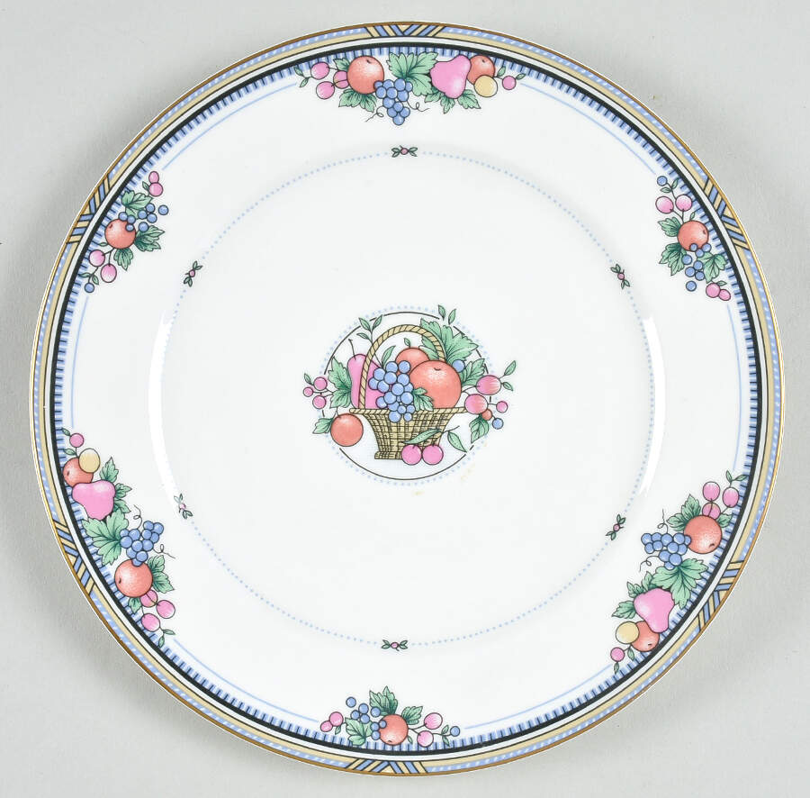 Fruit Basket Bread & Butter Plate by Christopher Stuart-1