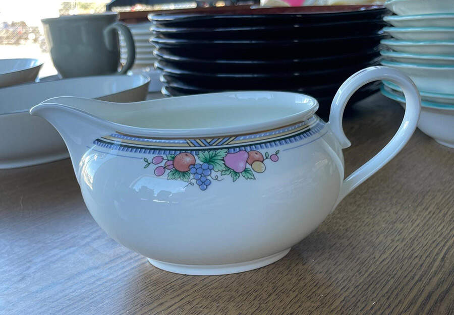 Fruit Basket Gravy Boat by Christopher Stuart-1