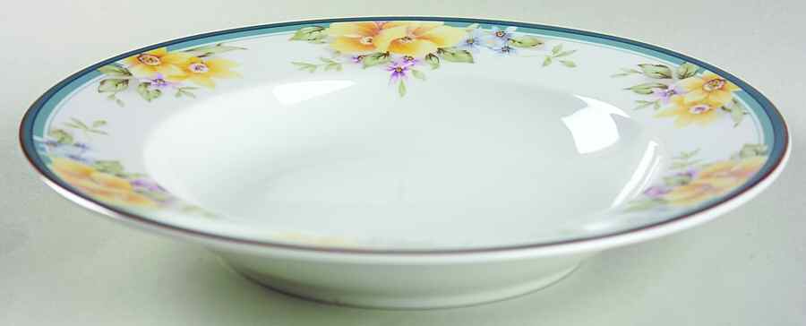 Tranquility Large Rim Soup Bowl by Christopher Stuart-1