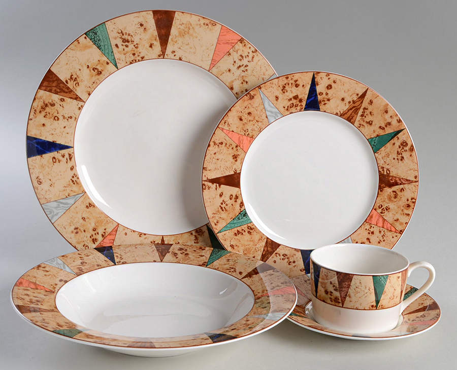 Villa D'Este 5 Piece Place Setting by Christopher Stuart-1