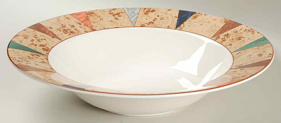 Villa D'Este 10" Round Vegetable Bowl by Christopher Stuart-1