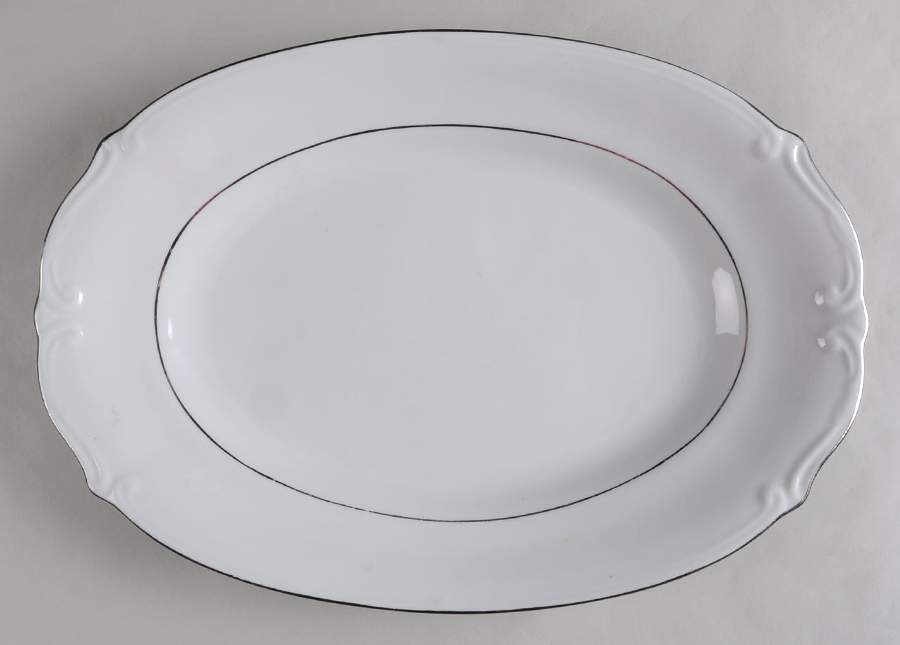 Contessa 12" Oval Serving Platter by Chodziez-Poland-1