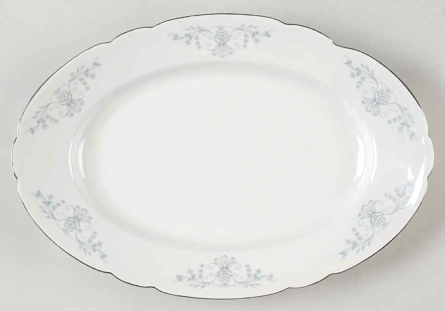 Regency 13" Oval Serving Platter by Cmielow (Poland)-1