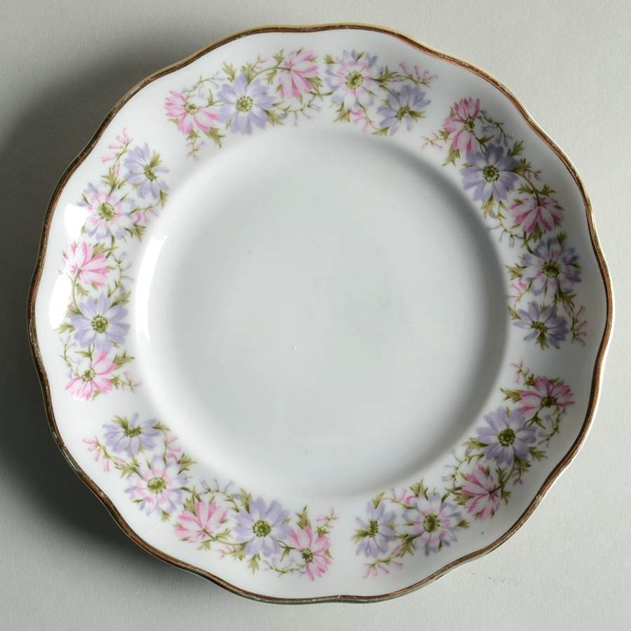 Roulette Bread & Butter Plate by Cmielow (Poland)-1