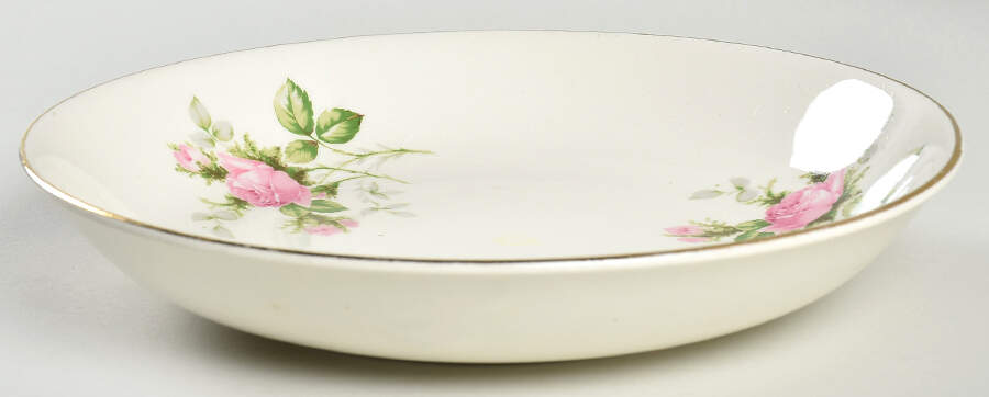 Moss Rose Coupe Soup Bowl by Canonsburg-1