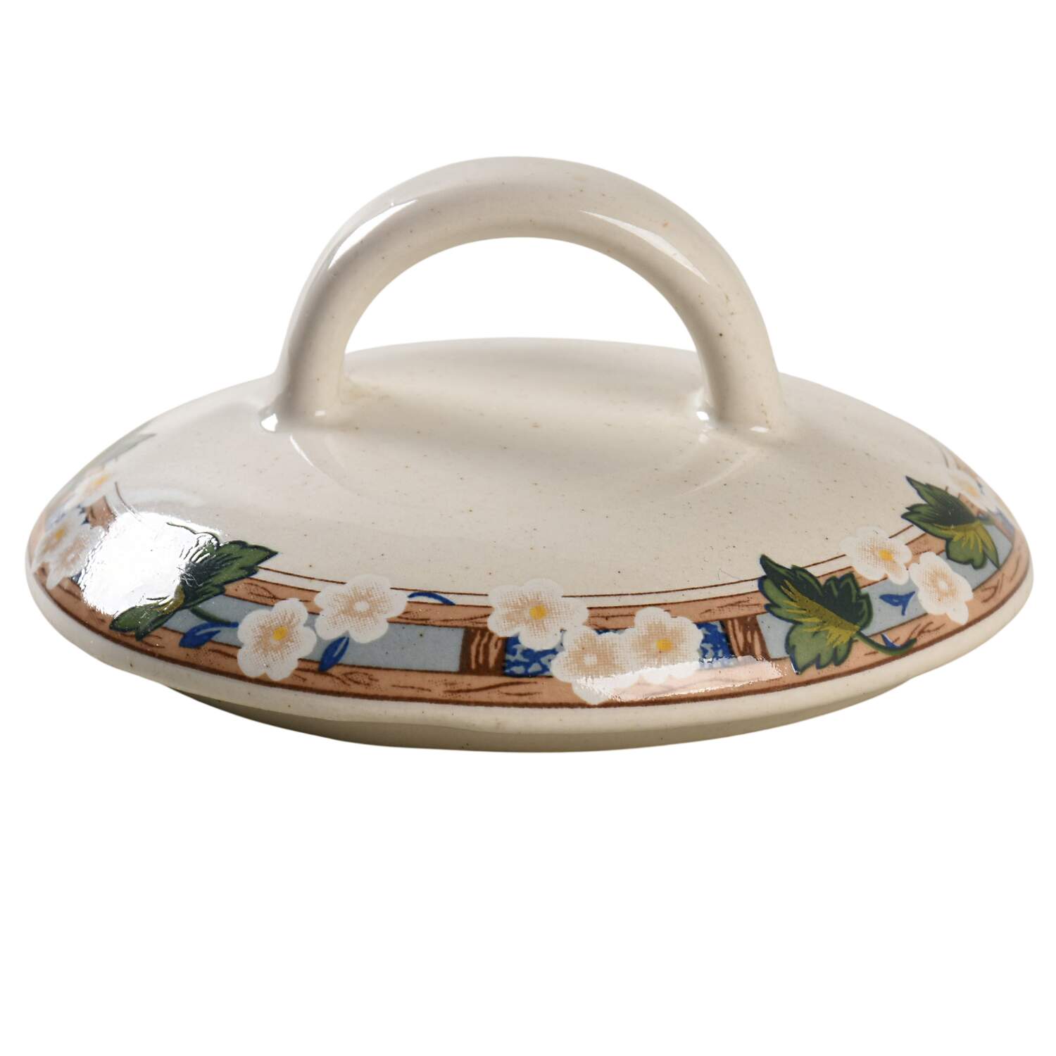 Springfest Lid for Sugar Bowl by Christopher Stuart-1