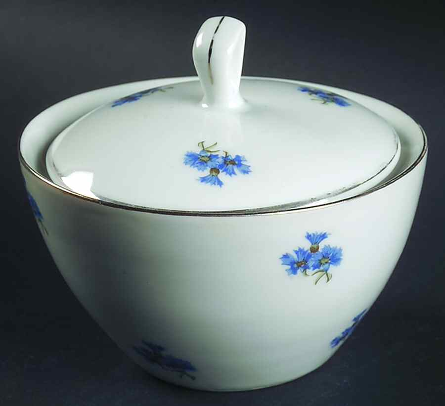 Karen Sugar Bowl & Lid by Chodziez-Poland-1