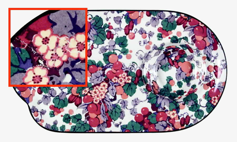 CRD85 Snack Plate by Crown Ducal-1