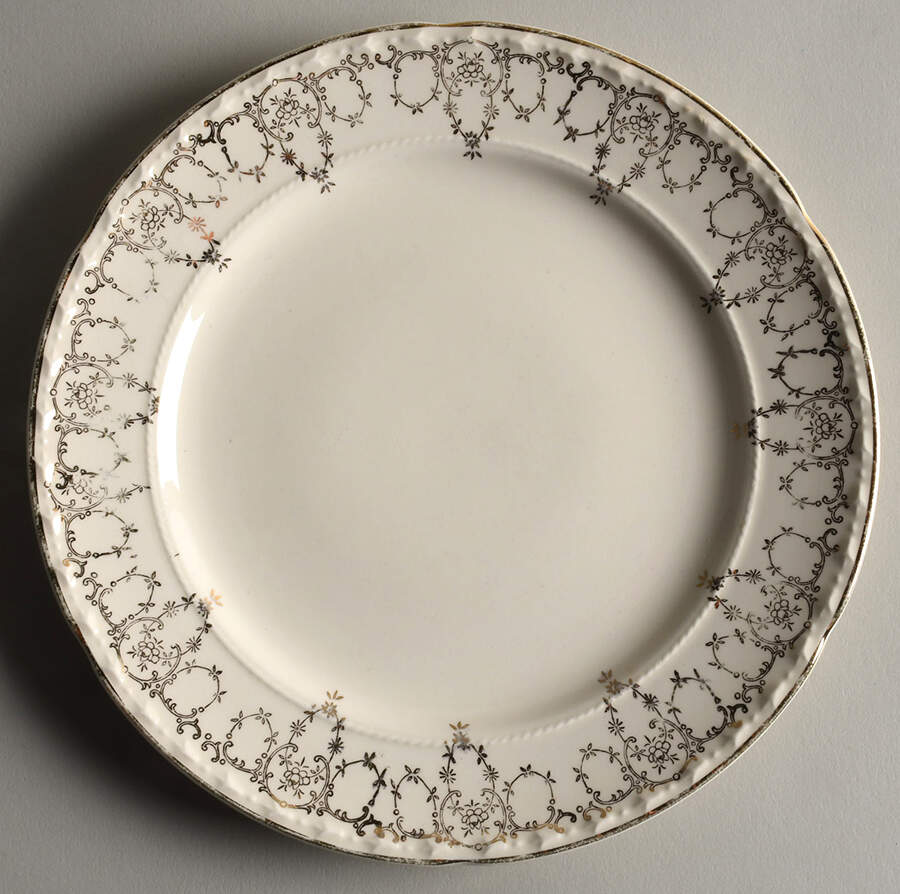 CRO107 Salad Plate by Crooksville-1