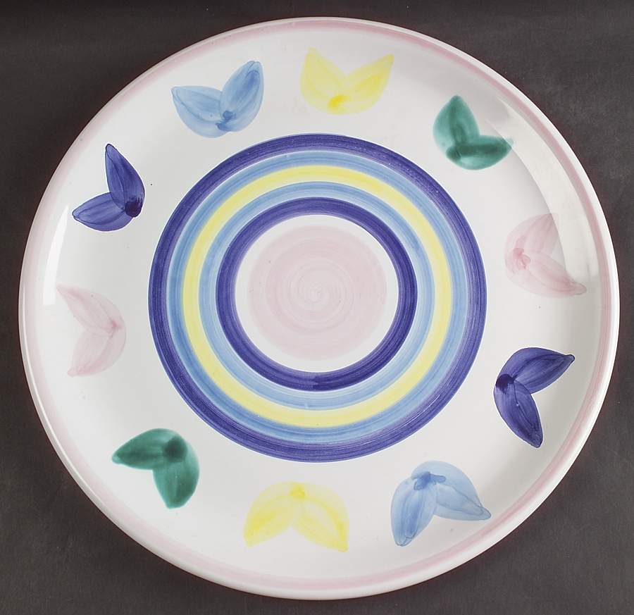 MELISSO 12" Chop Plate (Round Platter) by Caleca-1