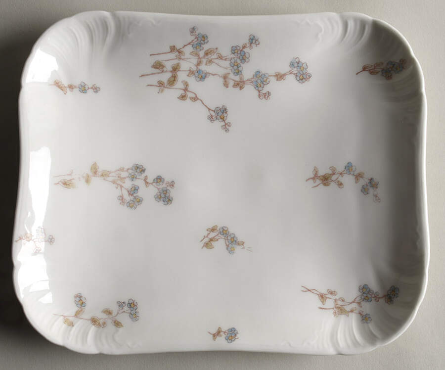Schleiger 1300 9" Rectangular Serving Platter by Charles Field Haviland-1