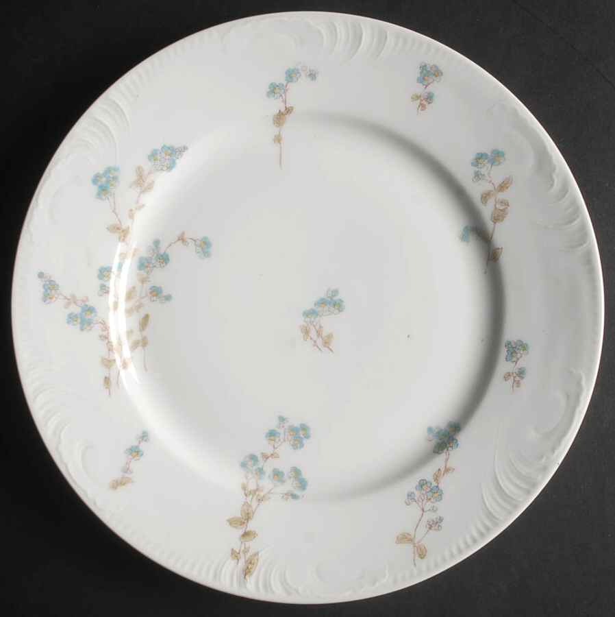 Schleiger 1300 Dinner Plate by Charles Field Haviland-1