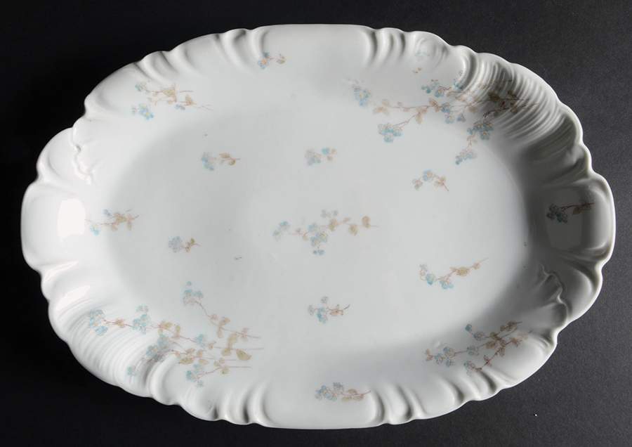 Schleiger 1300 13" Oval Serving Platter by Charles Field Haviland-1