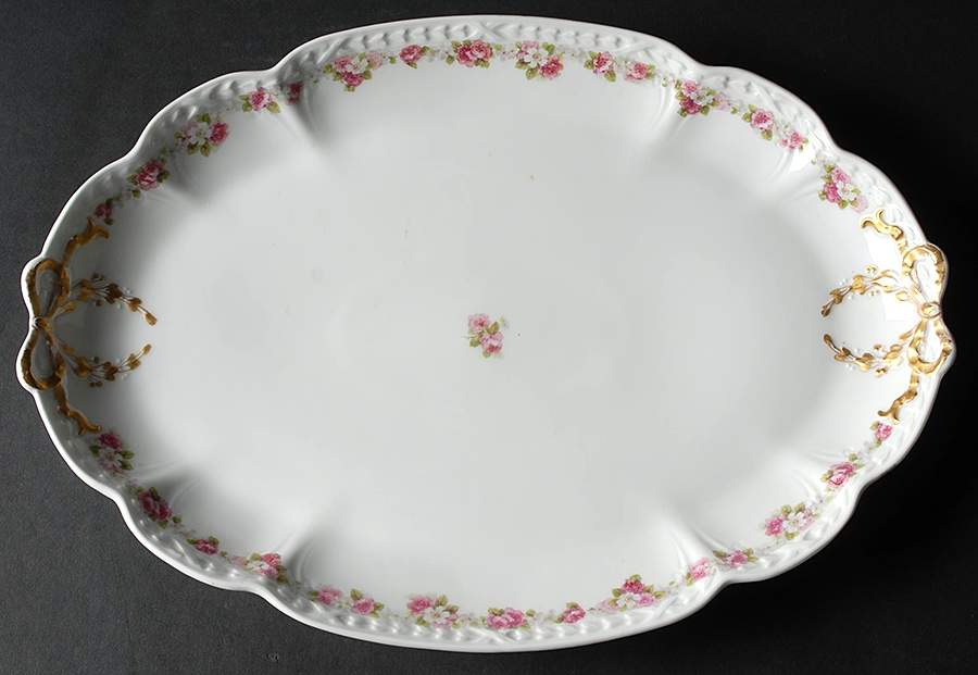 CHF324 15" Oval Serving Platter by Charles Field Haviland-1