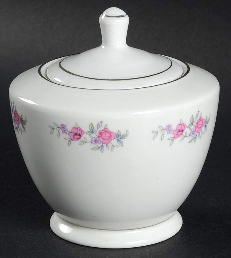 CX74 Sugar Bowl & Lid by China (Made in China)-1