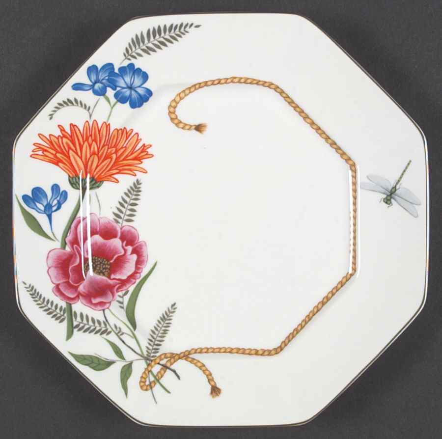 Flores Dinner Plate by Lynn Chase-1