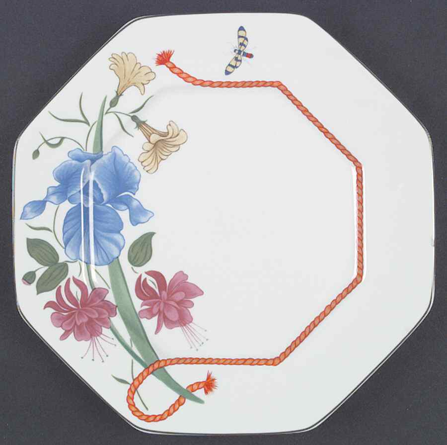 Flores Dinner Plate by Lynn Chase-1